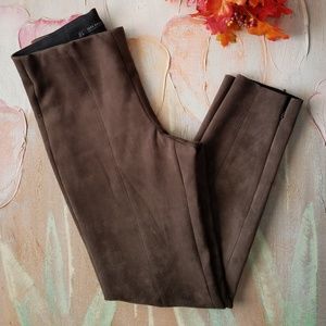 Zara suede pants